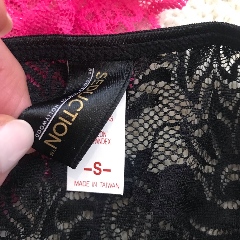 2 Frederick’s Lace Thongs - Picture 5 of 8